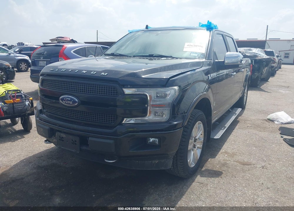 2019 FORD F-150 PLATINUM VIN: 1FTFW1E46KFB72012