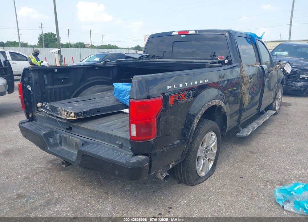 2019 FORD F-150 PLATINUM VIN: 1FTFW1E46KFB72012