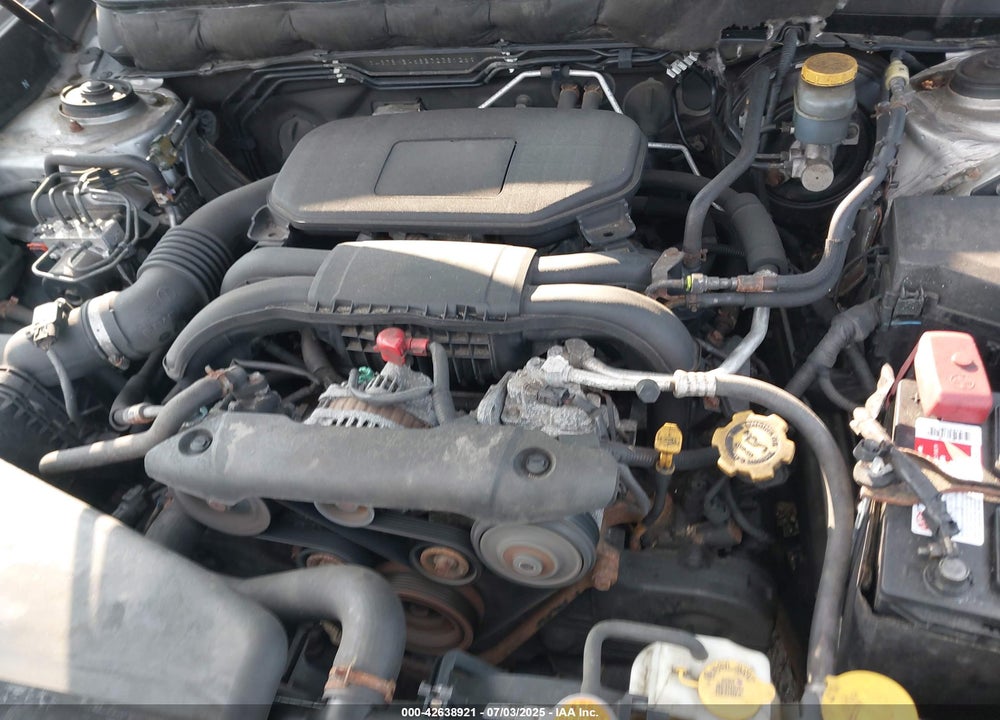 2011 SUBARU LEGACY VIN: 4S3BMBA68B3238126
