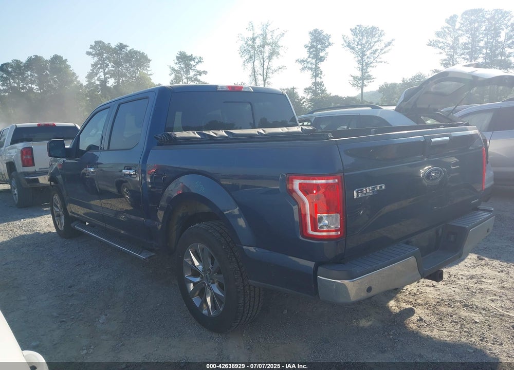 2015 FORD F-150 XLT VIN: 1FTEW1CF7FKF11924