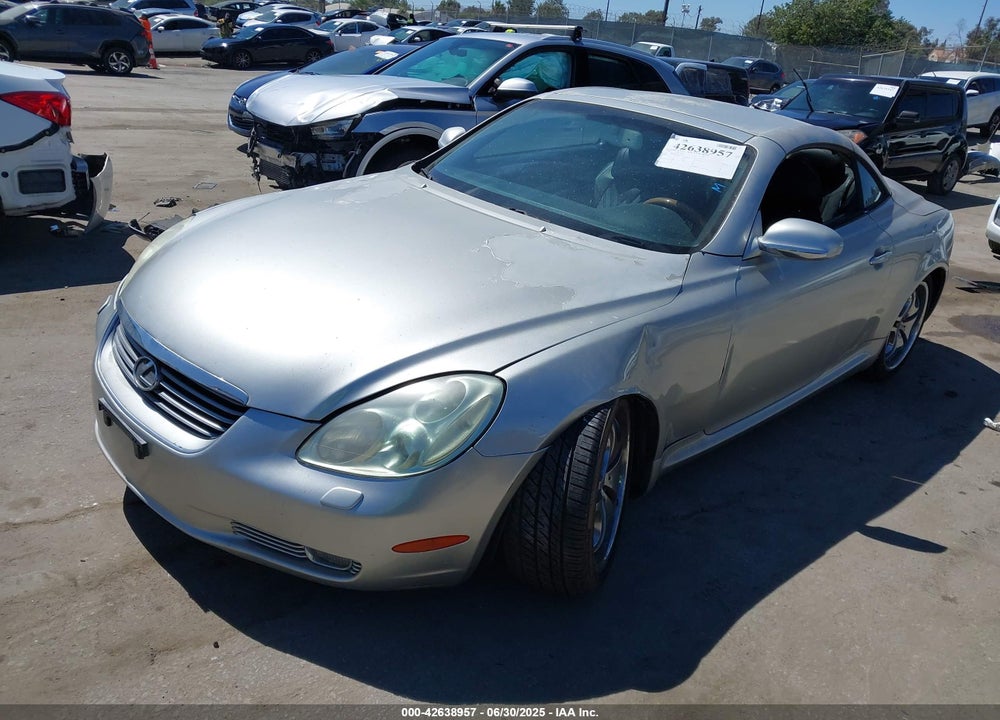 2004 LEXUS SC 430 VIN: JTHFN48Y240051243