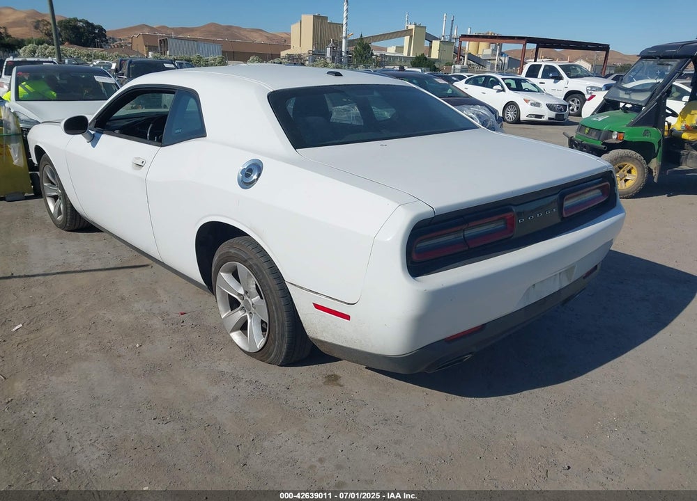 2015 DODGE CHALLENGER SXT VIN: 2C3CDZAG5FH865038