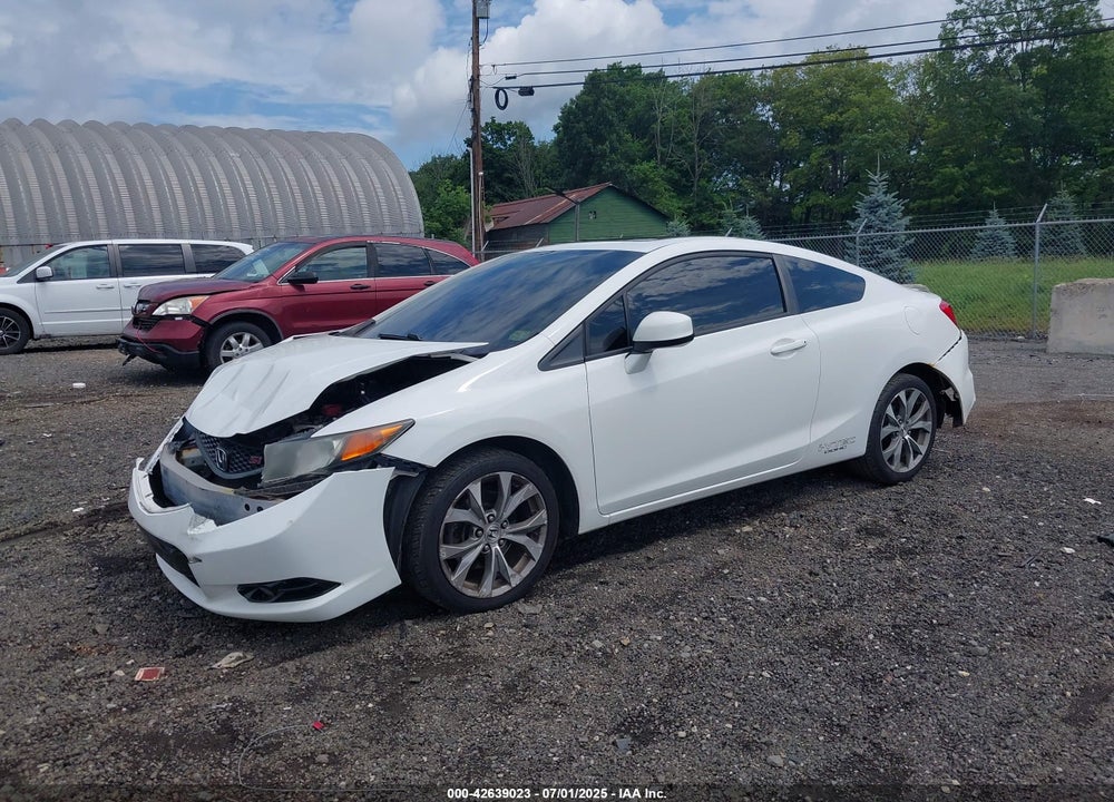 2012 HONDA CIVIC VIN: 2HGFG4A50CH709407