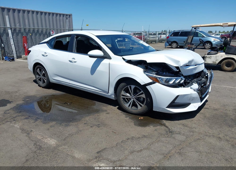 2022 NISSAN SENTRA SV XTRONIC CVT VIN: 3N1AB8CV0NY257731