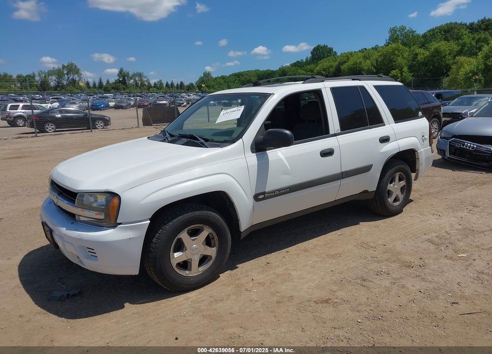 2004 CHEVROLET TRAILBLAZER LS VIN: 1GNDT13S742351033