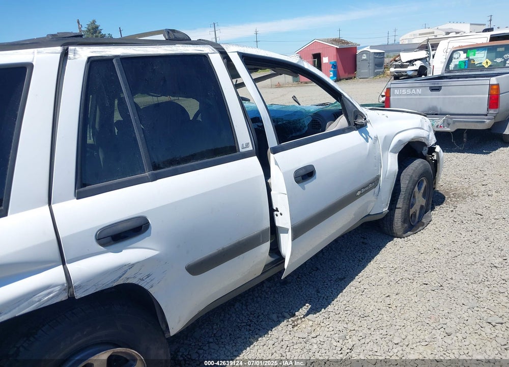2004 CHEVROLET TRAILBLAZER LS VIN: 1GNDS13S042196375