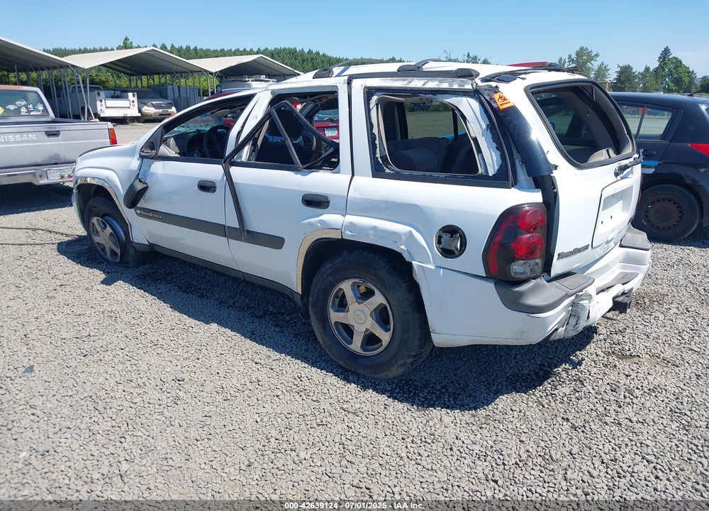 2004 CHEVROLET TRAILBLAZER LS VIN: 1GNDS13S042196375