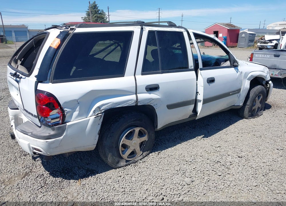 2004 CHEVROLET TRAILBLAZER LS VIN: 1GNDS13S042196375