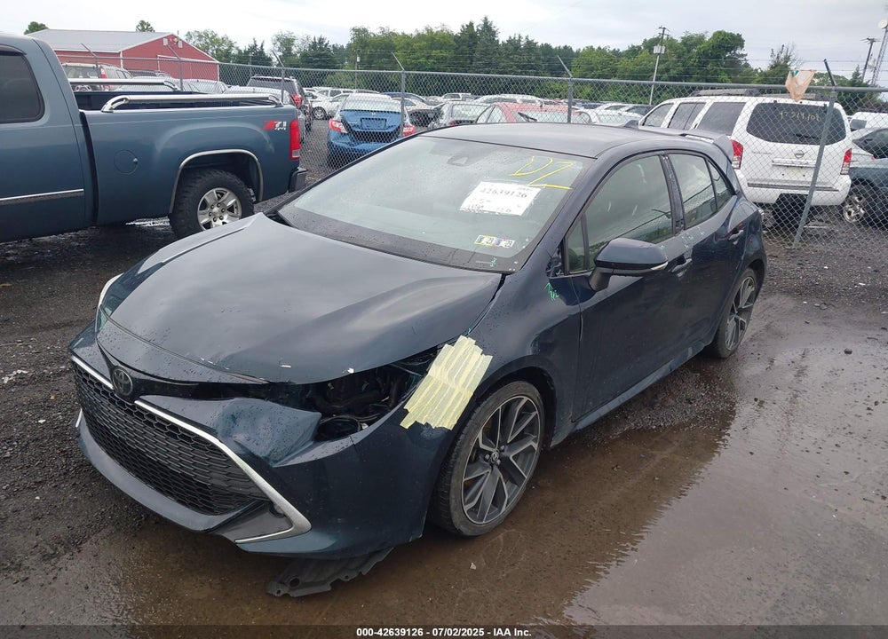 2019 TOYOTA COROLLA XSE VIN: JTNK4RBE4K3046275