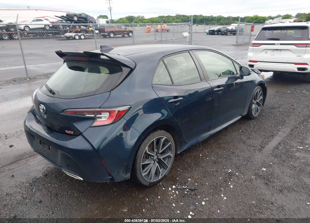 2019 TOYOTA COROLLA XSE VIN: JTNK4RBE4K3046275