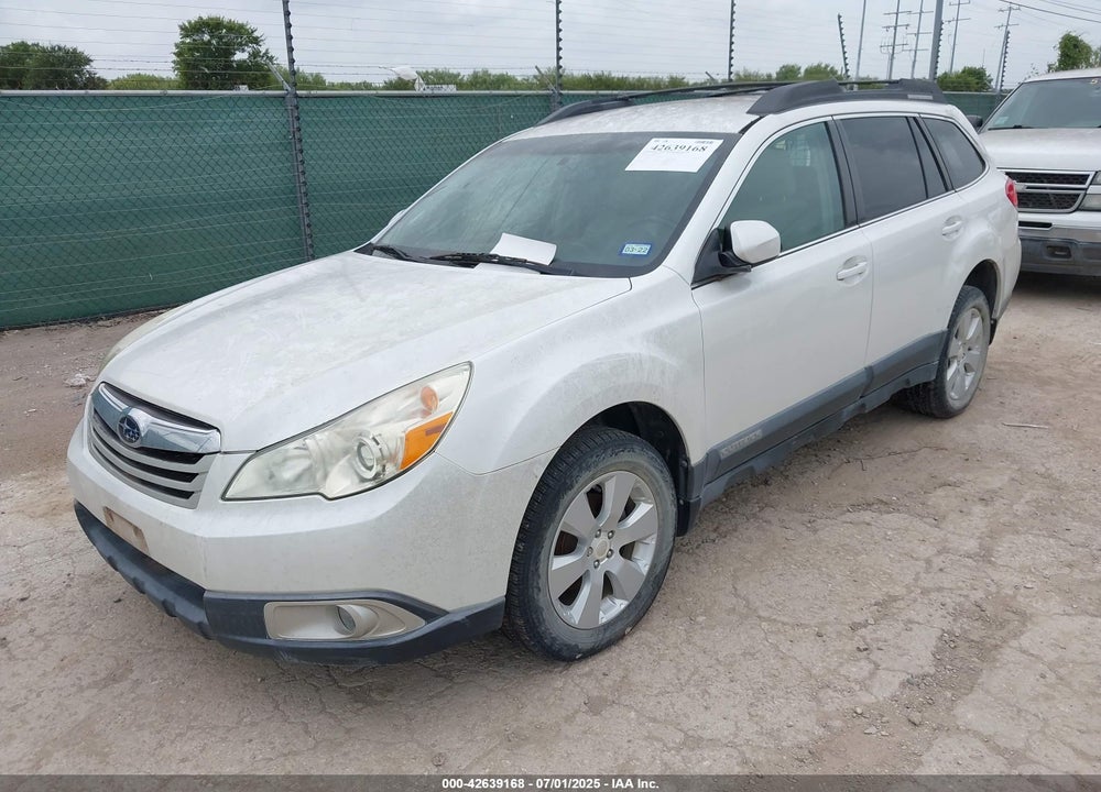 2011 SUBARU OUTBACK 2.5I PREMIUM VIN: 4S4BRBCC7B3445512