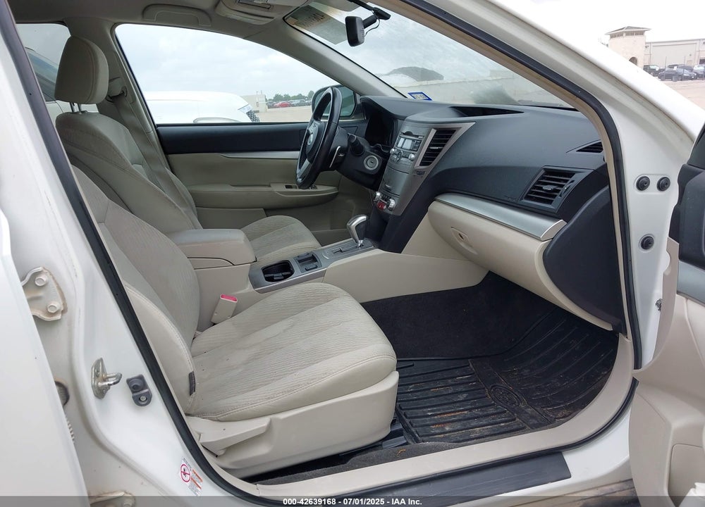 2011 SUBARU OUTBACK 2.5I PREMIUM VIN: 4S4BRBCC7B3445512