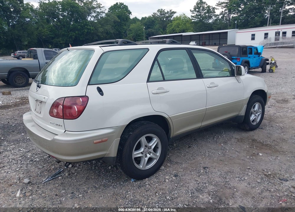 2000 LEXUS RX 300 VIN: JT6GF10U4Y0060775