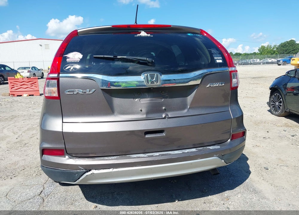 2015 HONDA CR-V EX VIN: 5J6RM4H53FL056681