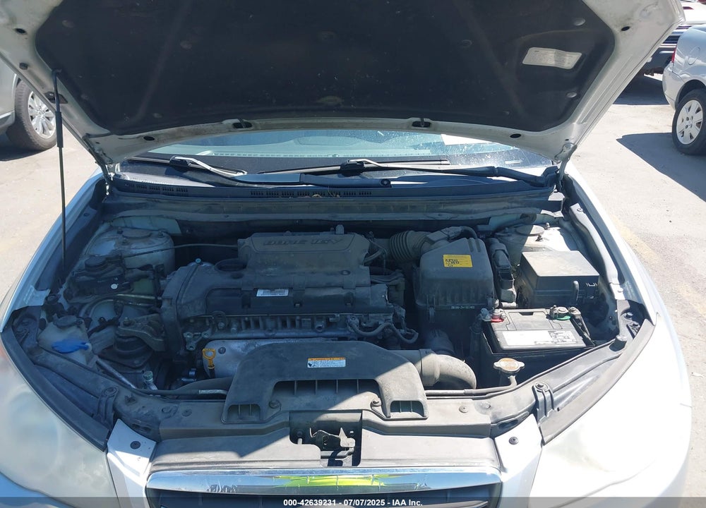2009 HYUNDAI ELANTRA GLS VIN: KMHDU46D69U595235