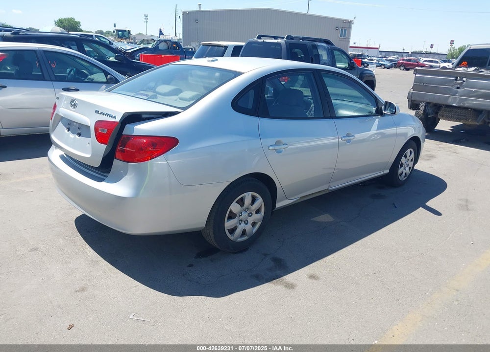 2009 HYUNDAI ELANTRA GLS VIN: KMHDU46D69U595235
