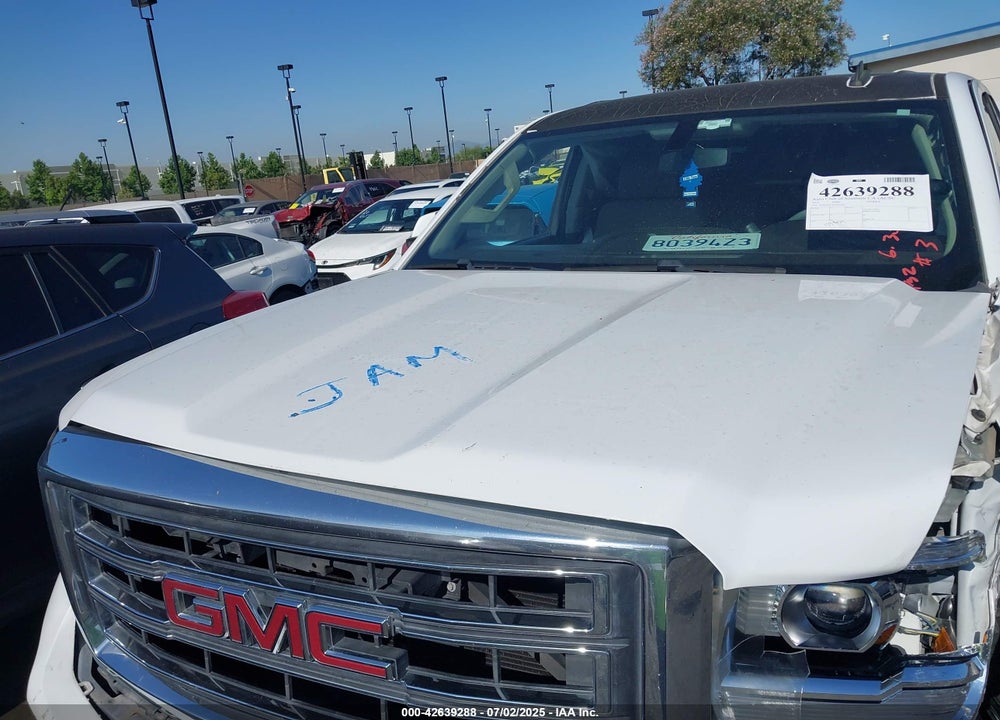 2014 GMC SIERRA 1500 SLE VIN: 3GTP1UEC3EG493228