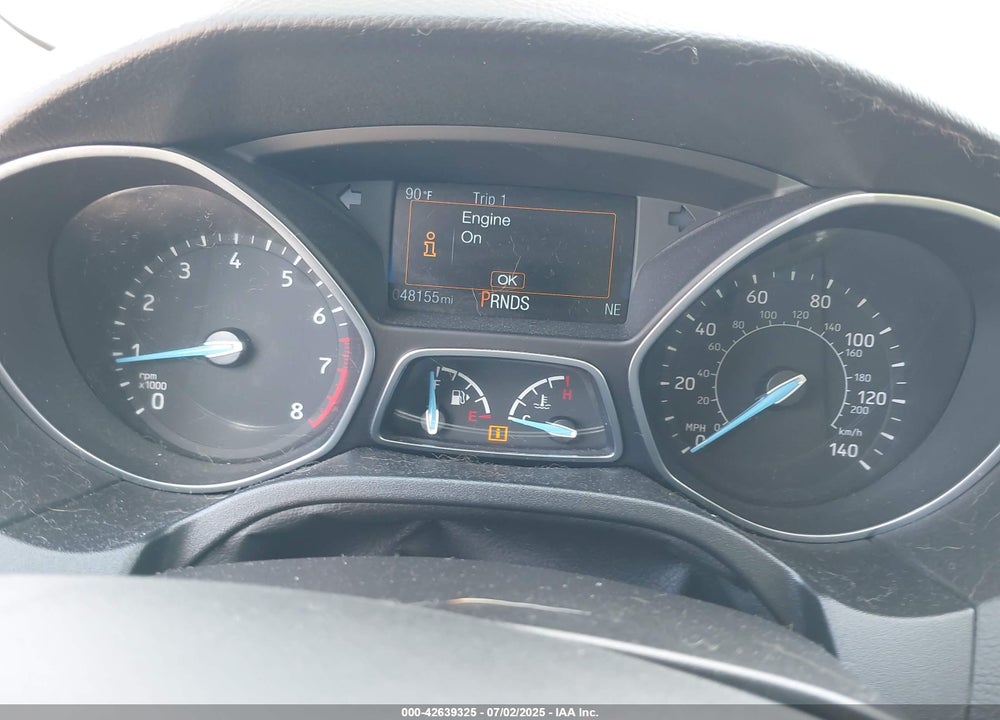 2017 FORD FOCUS VIN: 1FADP3M27HL306512