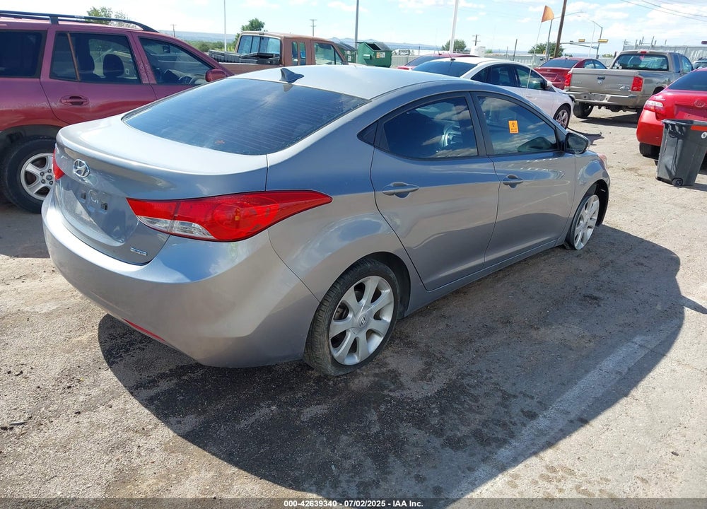 2011 HYUNDAI ELANTRA LIMITED (ULSAN PLANT) VIN: KMHDH4AEXBU081446