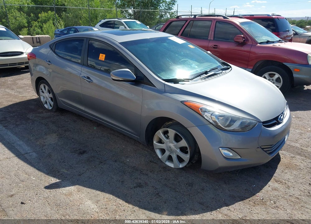 2011 HYUNDAI ELANTRA LIMITED (ULSAN PLANT) VIN: KMHDH4AEXBU081446