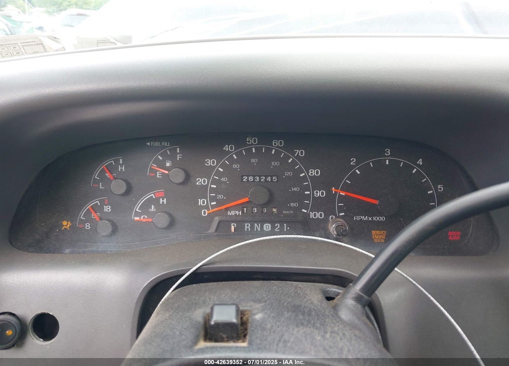 2000 FORD F-250 LARIAT/XL/XLT VIN: 1FTNX21L0YEB68631