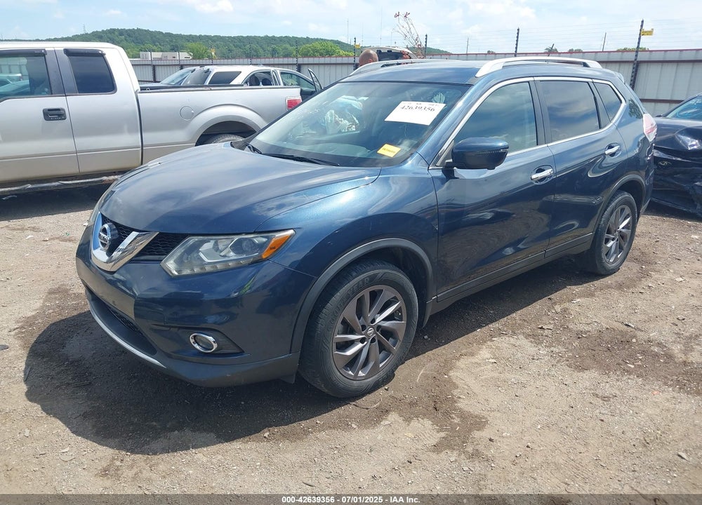 2016 NISSAN ROGUE VIN: 5N1AT2MV8GC733687