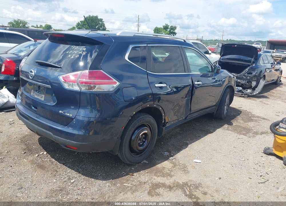 2016 NISSAN ROGUE VIN: 5N1AT2MV8GC733687