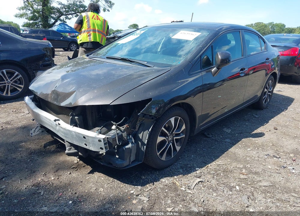 2013 HONDA CIVIC EX VIN: 19XFB2F88DE210355