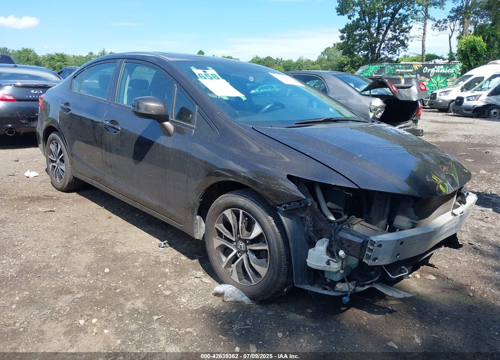 2013 HONDA CIVIC EX VIN: 19XFB2F88DE210355
