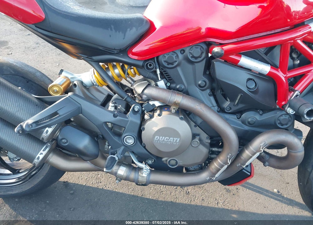 2014 DUCATI MONSTER 1200 S VIN: ZDM1RBSW1EB002864