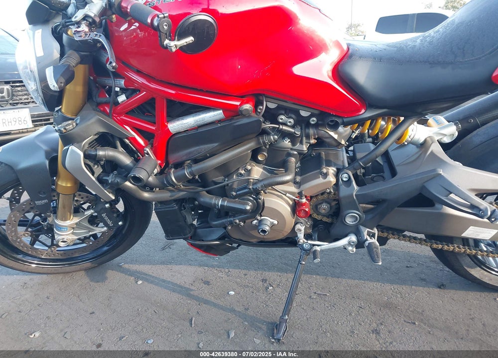 2014 DUCATI MONSTER 1200 S VIN: ZDM1RBSW1EB002864