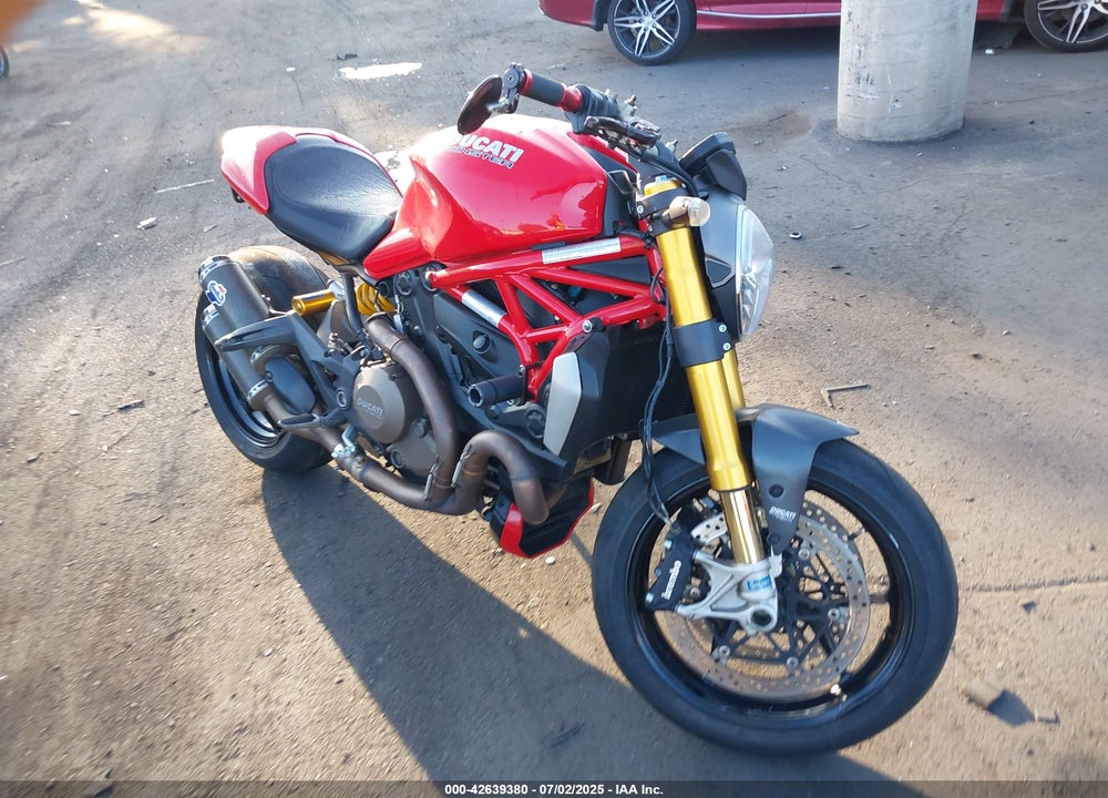 2014 DUCATI MONSTER 1200 S VIN: ZDM1RBSW1EB002864