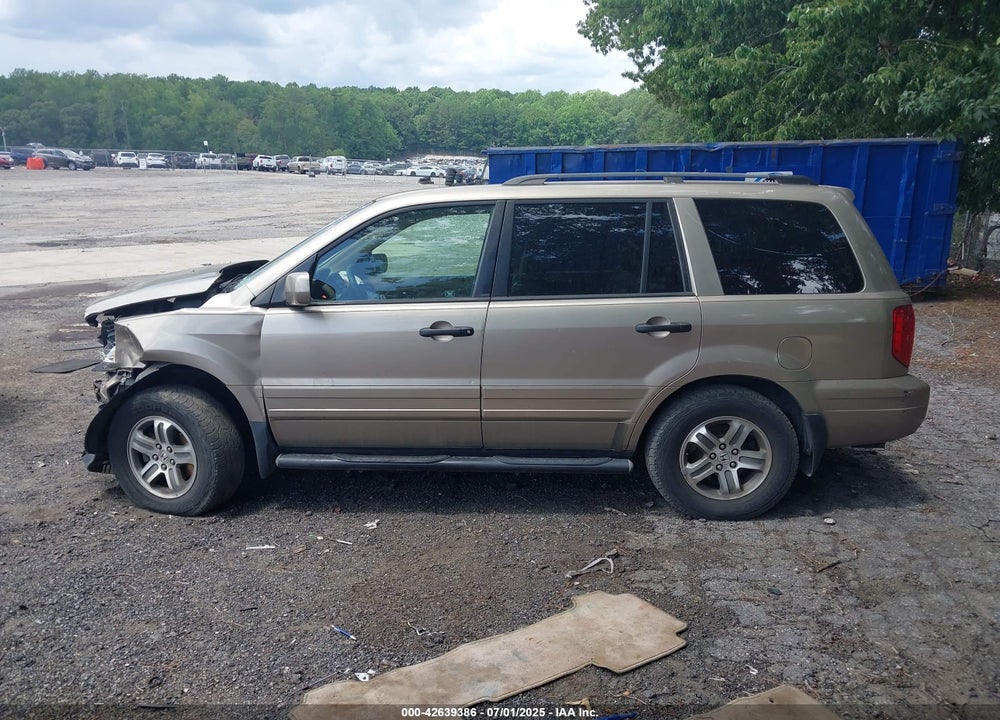 2005 HONDA PILOT VIN: 5FNYF18645B029851