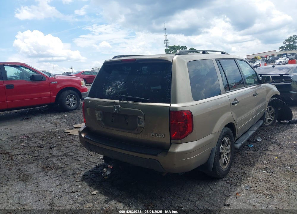 2005 HONDA PILOT VIN: 5FNYF18645B029851