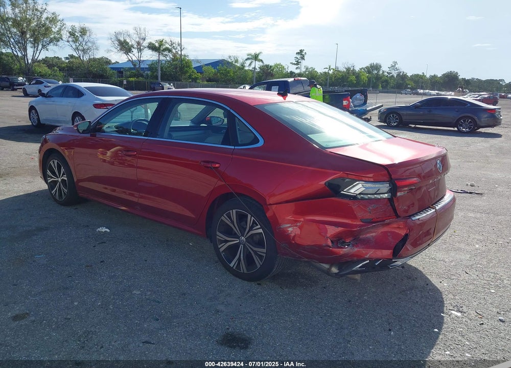 2021 VOLKSWAGEN PASSAT VIN: 1VWSA7A38MC017539