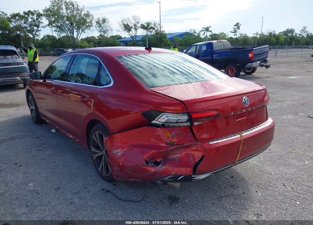 2021 VOLKSWAGEN PASSAT VIN: 1VWSA7A38MC017539