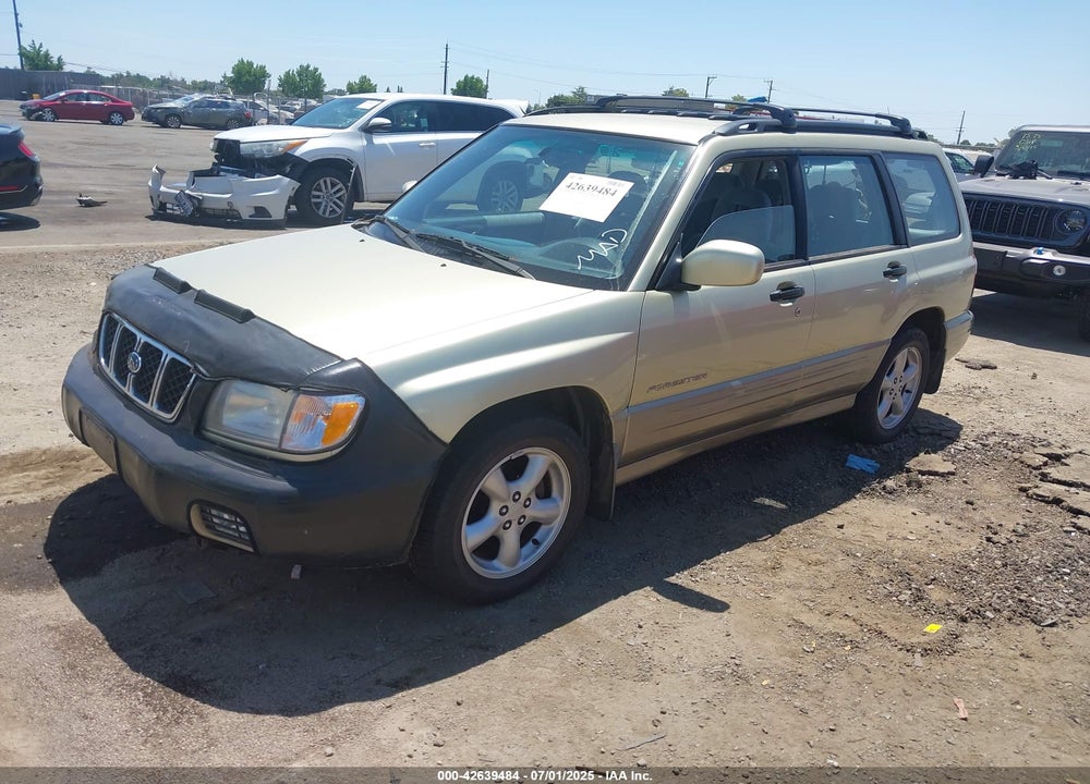 2001 SUBARU FORESTER S VIN: JF1SF65581G722006