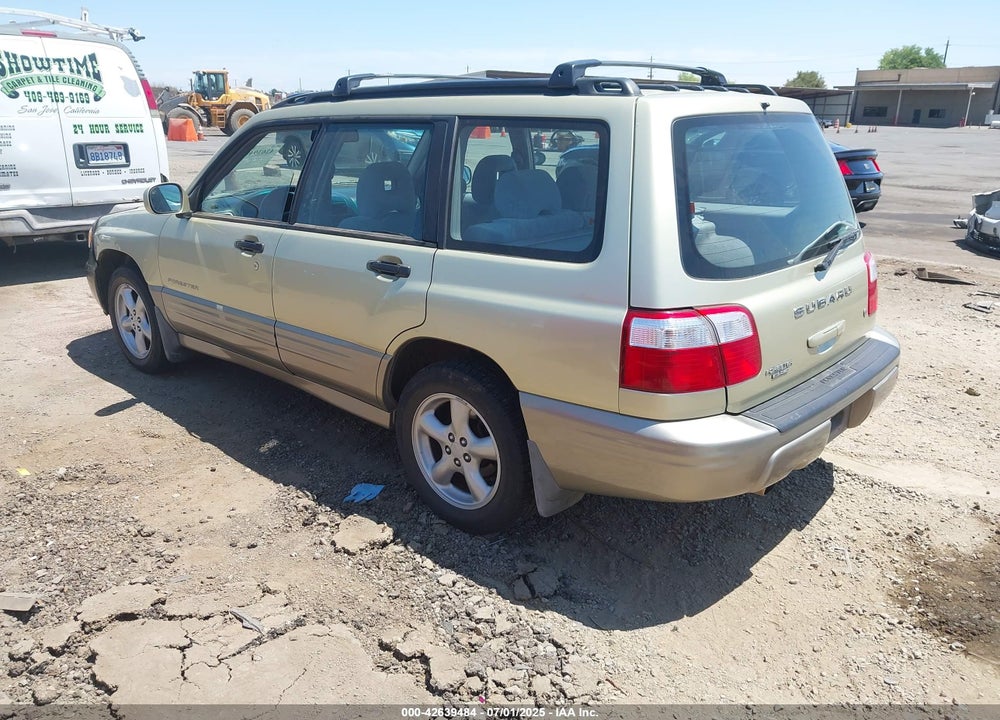 2001 SUBARU FORESTER S VIN: JF1SF65581G722006