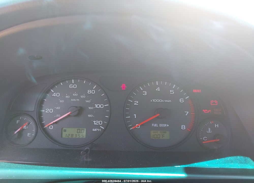 2001 SUBARU FORESTER S VIN: JF1SF65581G722006