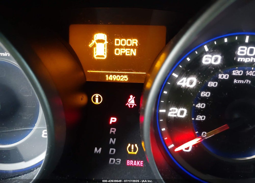 2007 ACURA MDX VIN: 2HNYD28287H548773