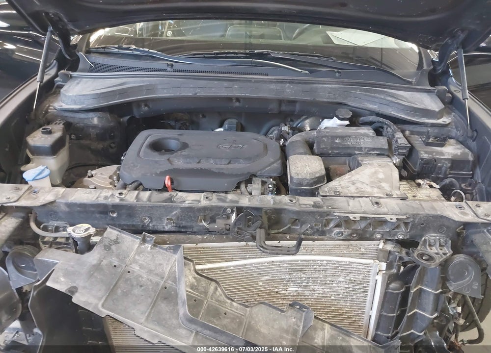 2019 HYUNDAI SANTA FE VIN: 5NMS5CAD4KH062033