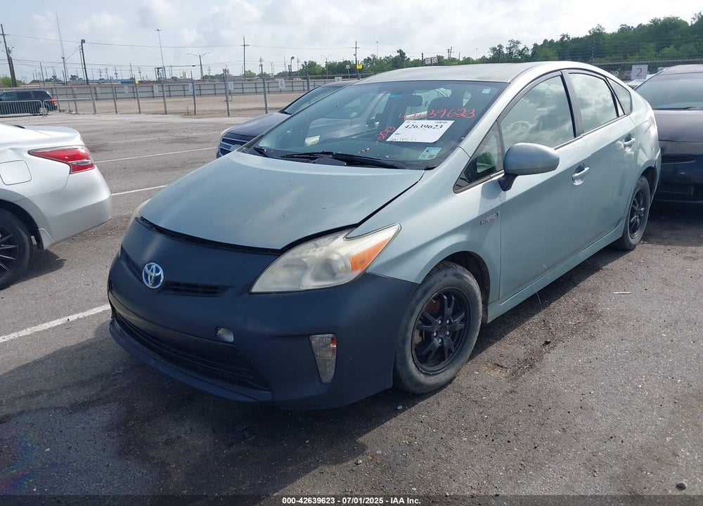 2013 TOYOTA PRIUS TWO VIN: JTDKN3DU4D1647817