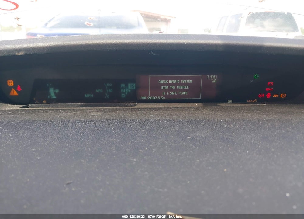 2013 TOYOTA PRIUS TWO VIN: JTDKN3DU4D1647817