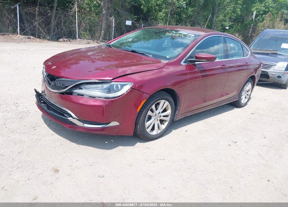 2015 CHRYSLER 200 LIMITED VIN: 1C3CCCAB7FN590395