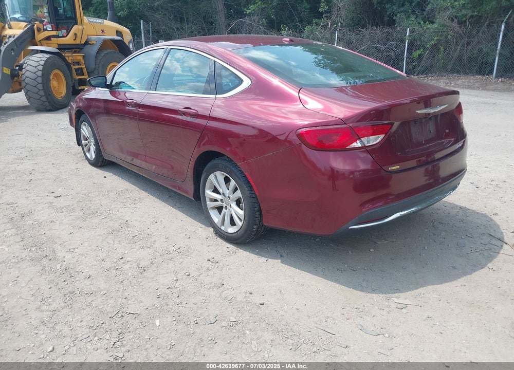2015 CHRYSLER 200 LIMITED VIN: 1C3CCCAB7FN590395