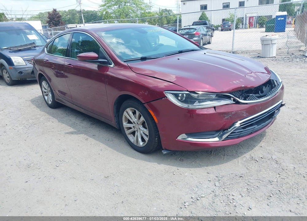 2015 CHRYSLER 200 LIMITED VIN: 1C3CCCAB7FN590395