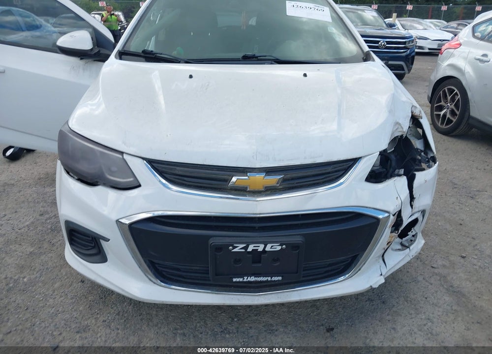 2017 CHEVROLET SONIC VIN: 1G1JG6SH6H4151346