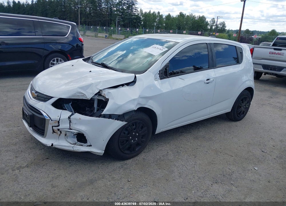 2017 CHEVROLET SONIC VIN: 1G1JG6SH6H4151346