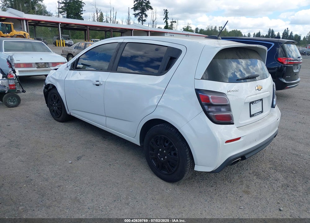 2017 CHEVROLET SONIC VIN: 1G1JG6SH6H4151346