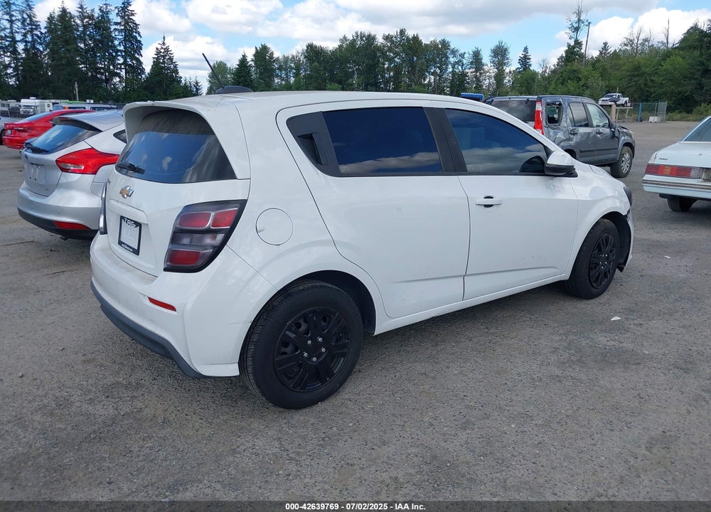 2017 CHEVROLET SONIC VIN: 1G1JG6SH6H4151346
